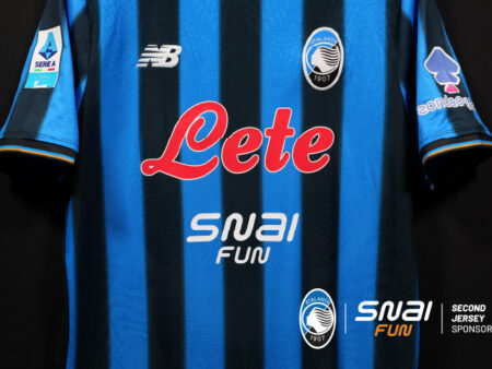 Snaifun diventa il secondo sponsor di maglia dell’Atalanta