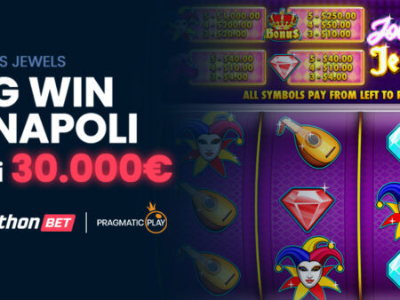 Casinò online, vinti 30.000 euro su Marathonbet con la slot Joker